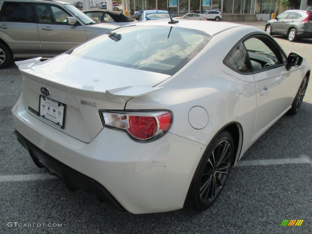 2013 BRZ Limited - Satin White Pearl / Black Leather/Alcantara photo #6