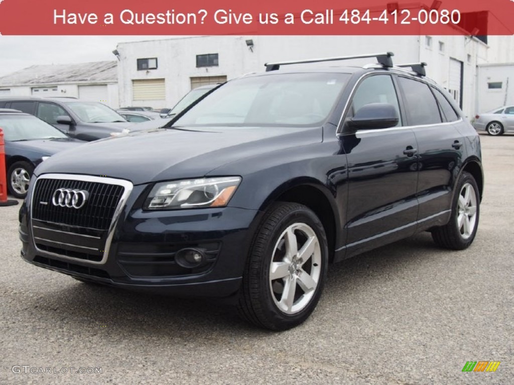 2010 Q5 3.2 quattro - Deep Sea Blue Pearl Effect / Cinnamon Brown photo #8