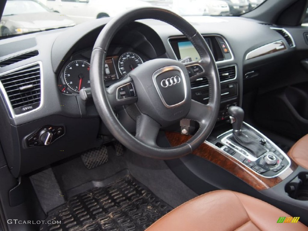 2010 Q5 3.2 quattro - Deep Sea Blue Pearl Effect / Cinnamon Brown photo #18