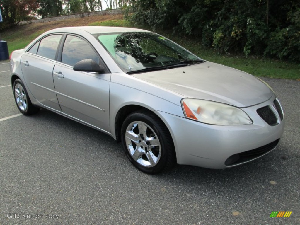 Liquid Silver Metallic 2007 Pontiac G6 Sedan Exterior Photo #107792732