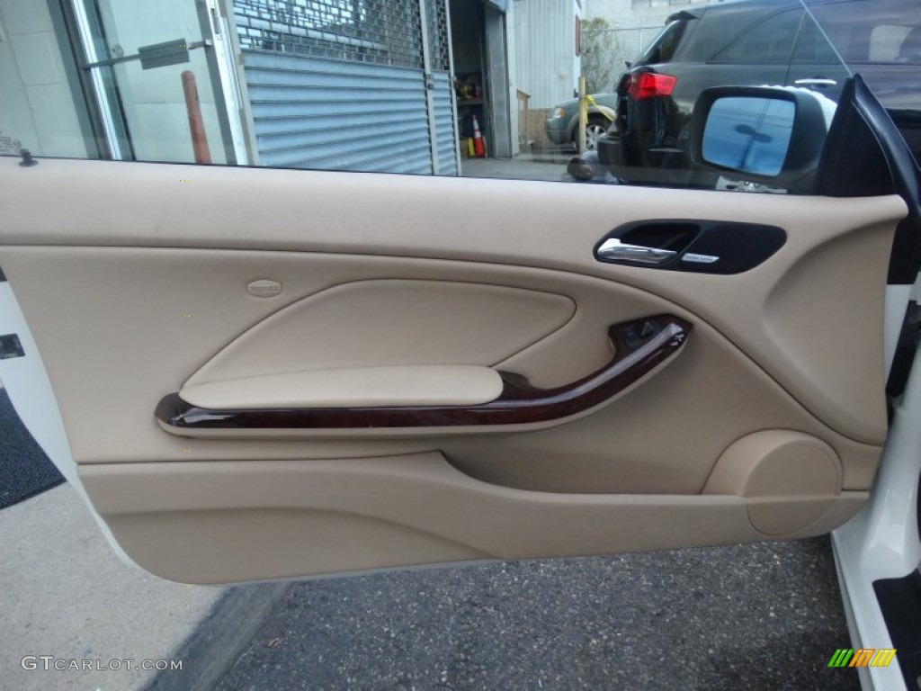 2005 3 Series 325i Coupe - Alpine White / Sand photo #7