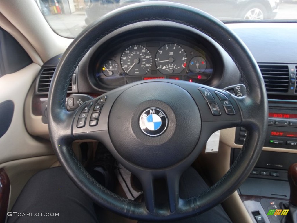 2005 3 Series 325i Coupe - Alpine White / Sand photo #9