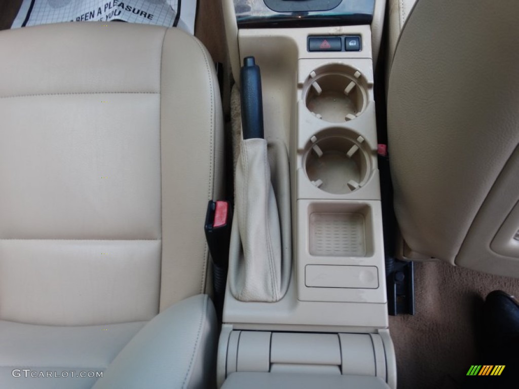 2005 3 Series 325i Coupe - Alpine White / Sand photo #17