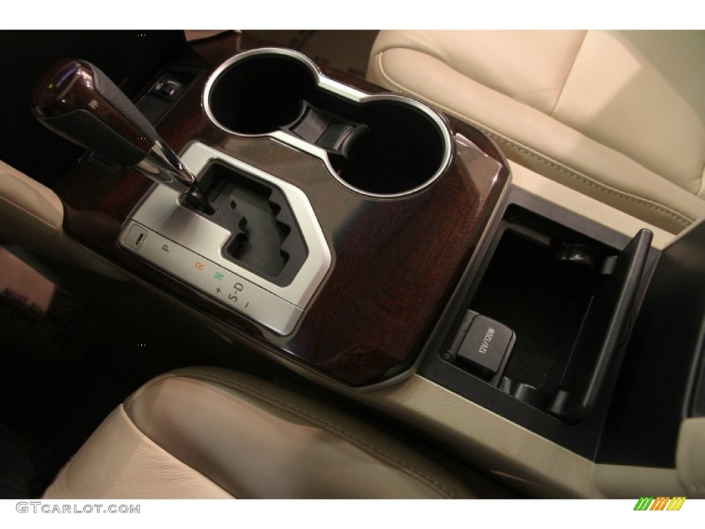 2012 Camry XLE V6 - Attitude Black Metallic / Ivory photo #14