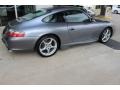 2002 Seal Grey Metallic Porsche 911 Carrera Coupe  photo #12