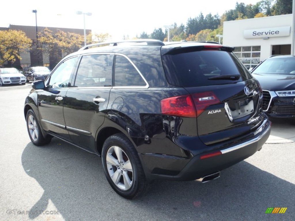 2011 MDX  - Crystal Black Pearl / Ebony photo #14