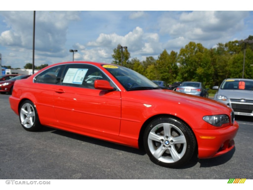 Electric Red BMW 3 Series