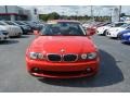 2004 Electric Red BMW 3 Series 325i Coupe  photo #26