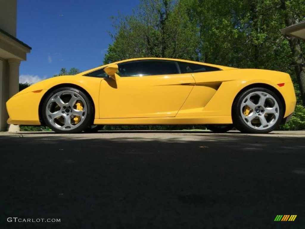Giallo Halys (Yellow) Lamborghini Gallardo