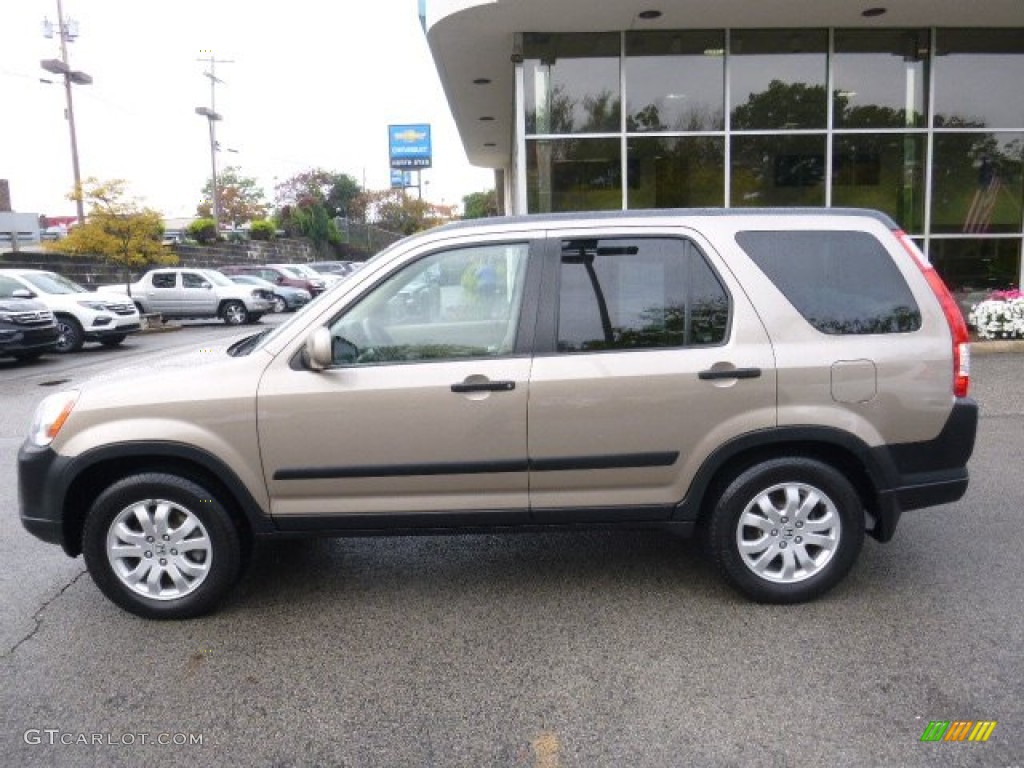 2005 CR-V EX 4WD - Sahara Sand Metallic / Ivory photo #2