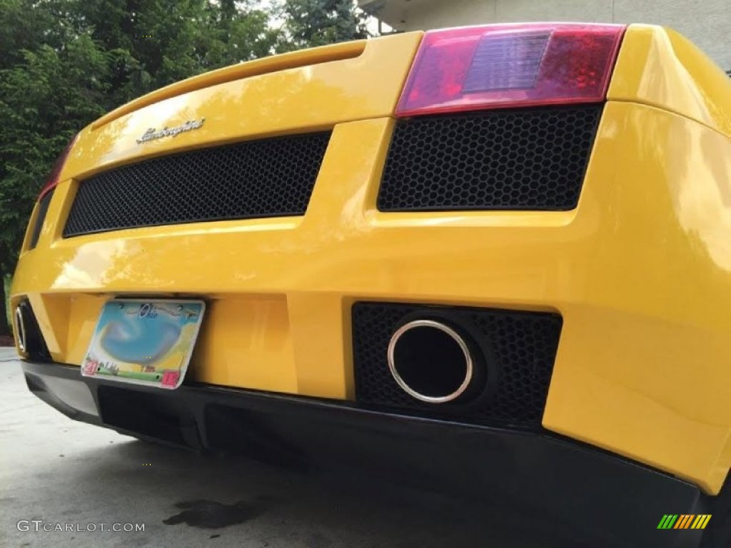 2005 Gallardo Coupe - Giallo Halys (Yellow) / Nero Perseus photo #9