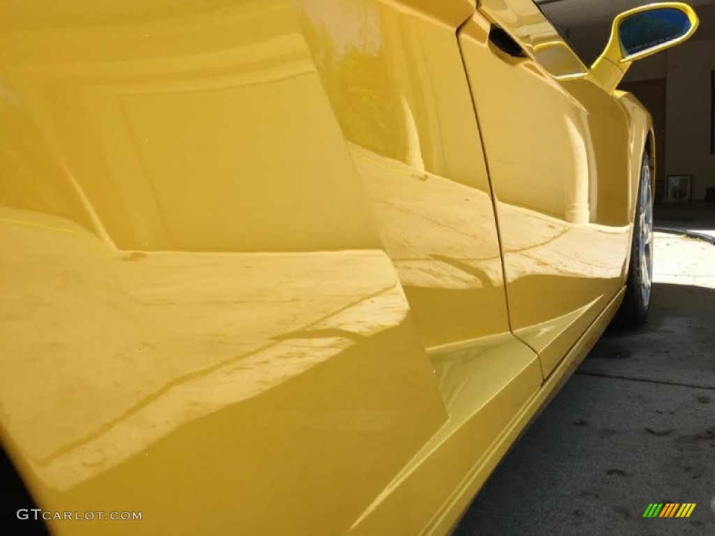 2005 Gallardo Coupe - Giallo Halys (Yellow) / Nero Perseus photo #12