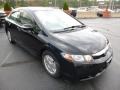Crystal Black Pearl - Civic Hybrid Sedan Photo No. 7
