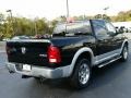 2012 Black Dodge Ram 1500 Laramie Crew Cab 4x4  photo #8