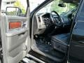 2012 Black Dodge Ram 1500 Laramie Crew Cab 4x4  photo #17