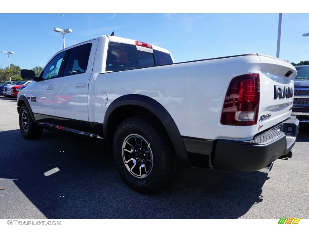 Bright White 2016 Ram 1500 Rebel Crew Cab 4x4 Exterior Photo #107801259