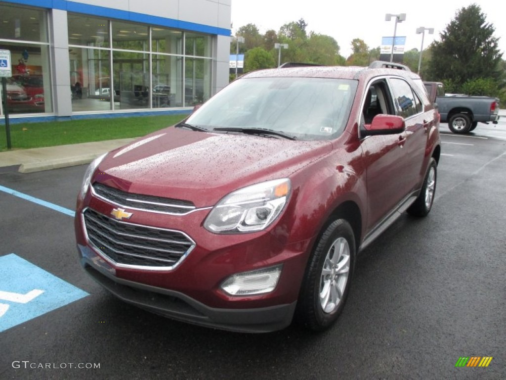 Siren Red Tintcoat 2016 Chevrolet Equinox LT AWD Exterior Photo #107802506
