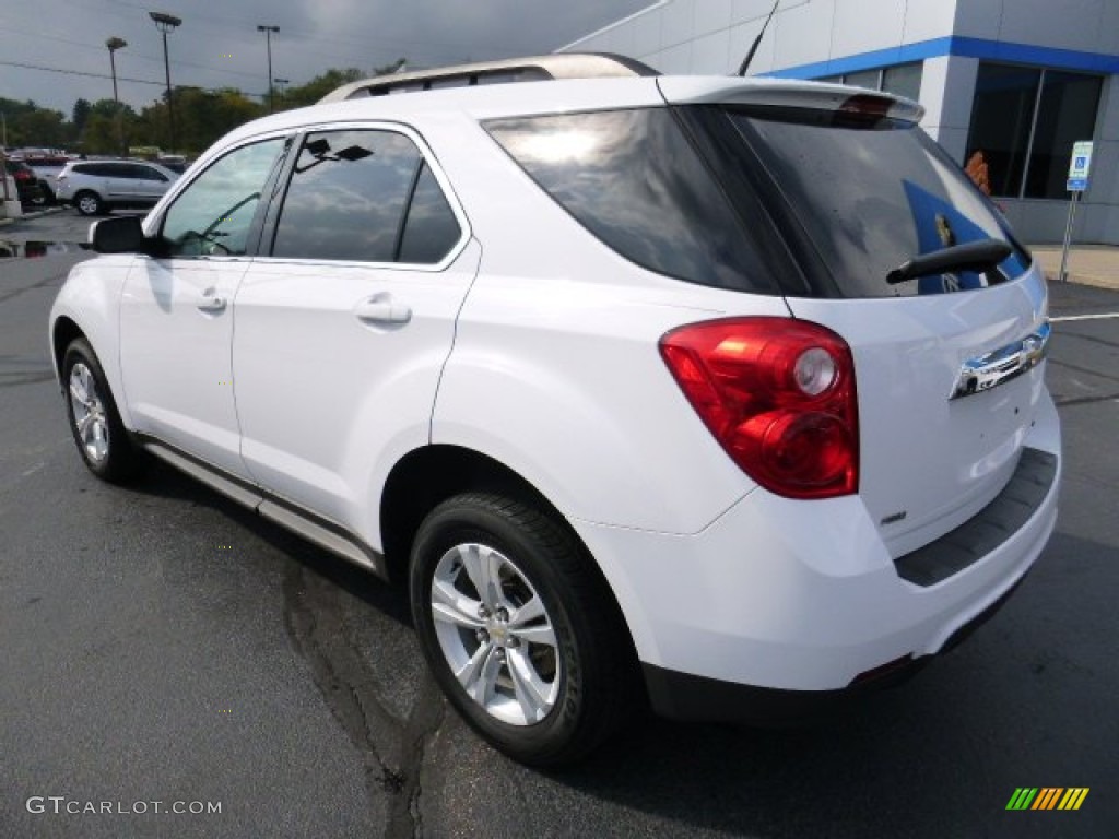 2010 Equinox LT AWD - Summit White / Jet Black/Light Titanium photo #3