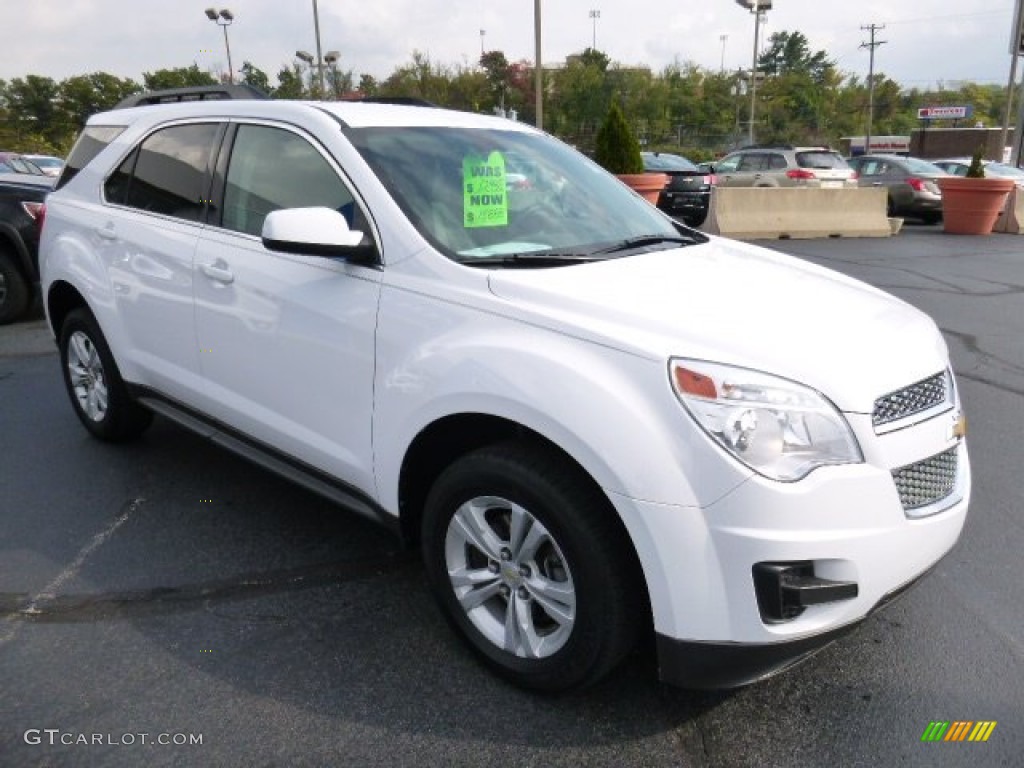 2010 Equinox LT AWD - Summit White / Jet Black/Light Titanium photo #7