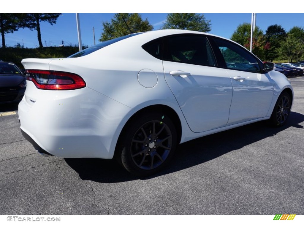 2016 Dart SXT Rallye - Bright White / Black/Light Tungsten photo #3