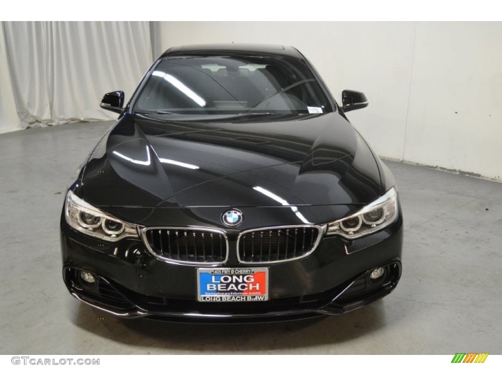 2016 4 Series 428i Gran Coupe - Jet Black / Black photo #4