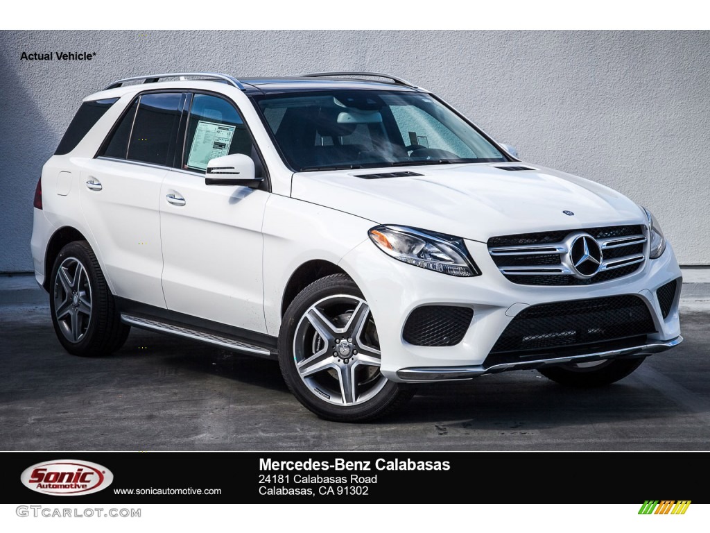 2016 GLE 350 - Polar White / Black photo #1