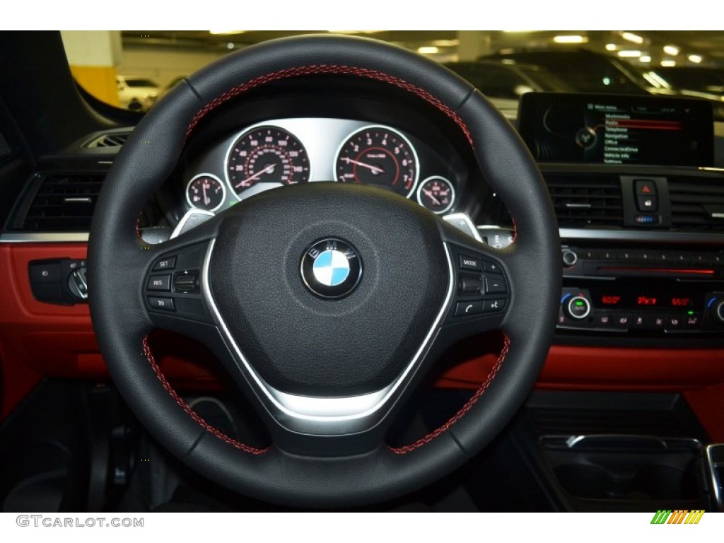 2016 BMW 4 Series 428i Convertible Steering Wheel Photos