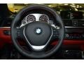 Coral Red Steering Wheel Photo for 2016 BMW 4 Series #107804111