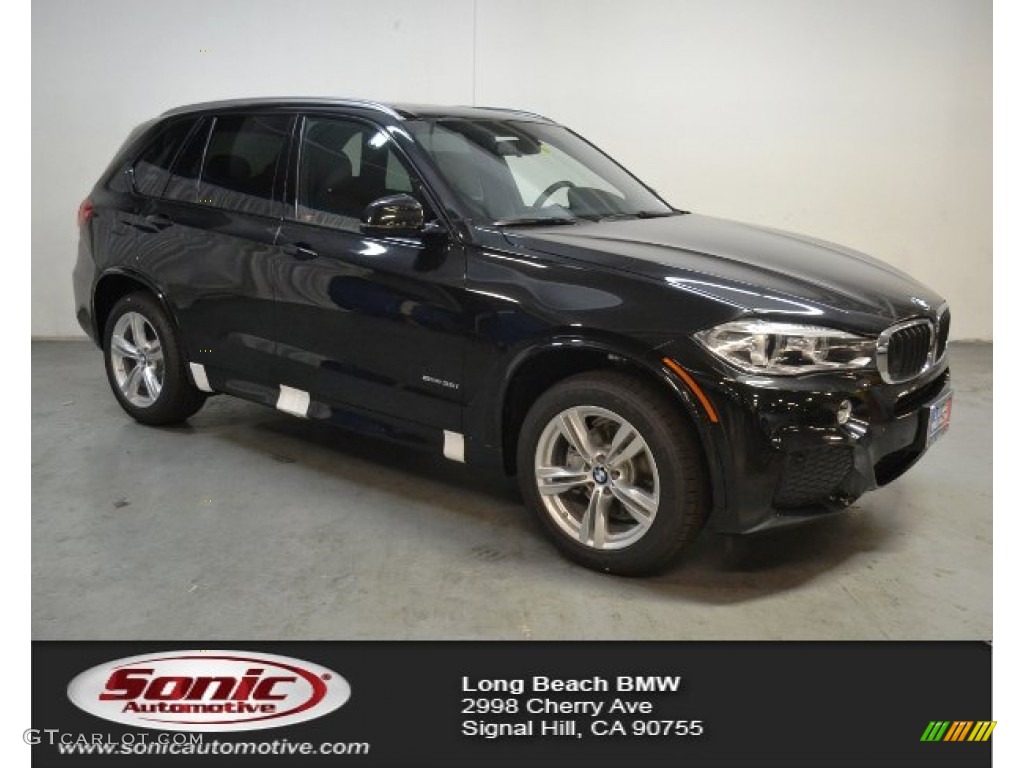 2016 X5 sDrive35i - Jet Black / Black photo #1