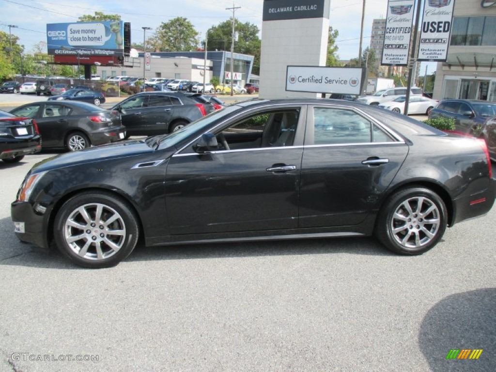 2012 CTS 3.0 Sedan - Black Diamond Tricoat / Light Titanium/Ebony photo #3