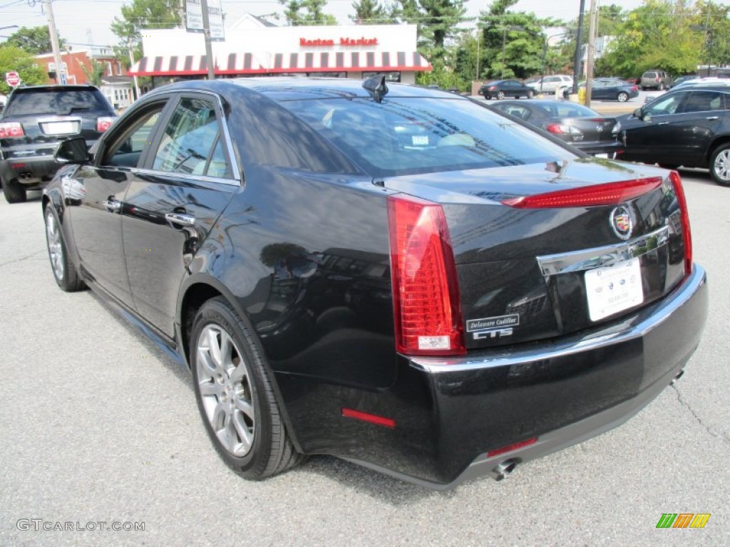 2012 CTS 3.0 Sedan - Black Diamond Tricoat / Light Titanium/Ebony photo #4