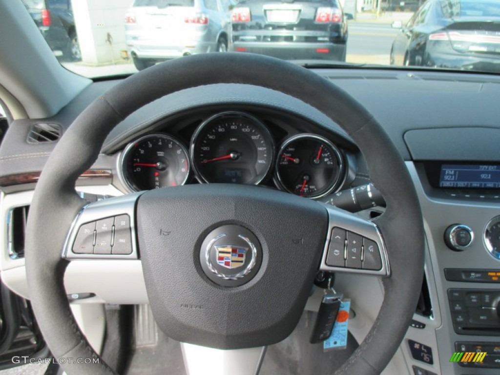 2012 CTS 3.0 Sedan - Black Diamond Tricoat / Light Titanium/Ebony photo #13