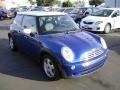 2006 Hyper Blue Metallic Mini Cooper Hardtop  photo #2