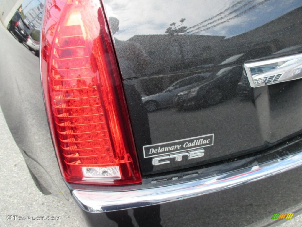 2012 CTS 3.0 Sedan - Black Diamond Tricoat / Light Titanium/Ebony photo #24