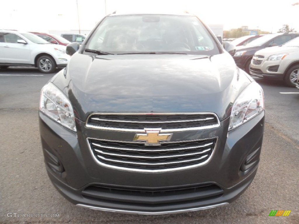2016 Trax LT - Cyber Gray Metallic / Jet Black/Brownstone photo #2