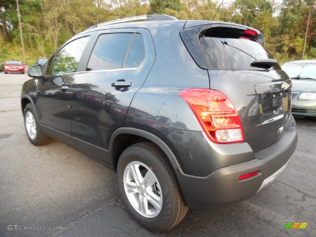 2016 Trax LT - Cyber Gray Metallic / Jet Black/Brownstone photo #8