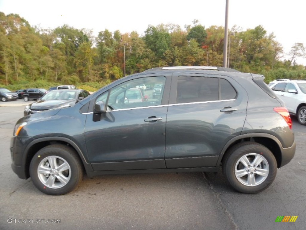 2016 Trax LT - Cyber Gray Metallic / Jet Black/Brownstone photo #9