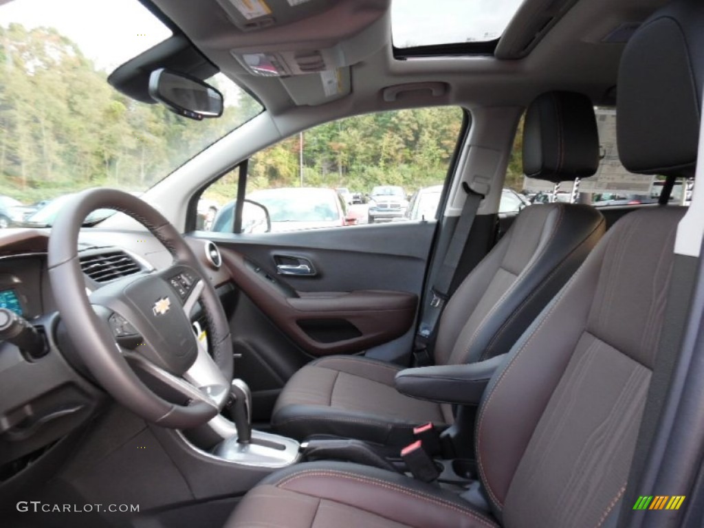 2016 Trax LT - Cyber Gray Metallic / Jet Black/Brownstone photo #11