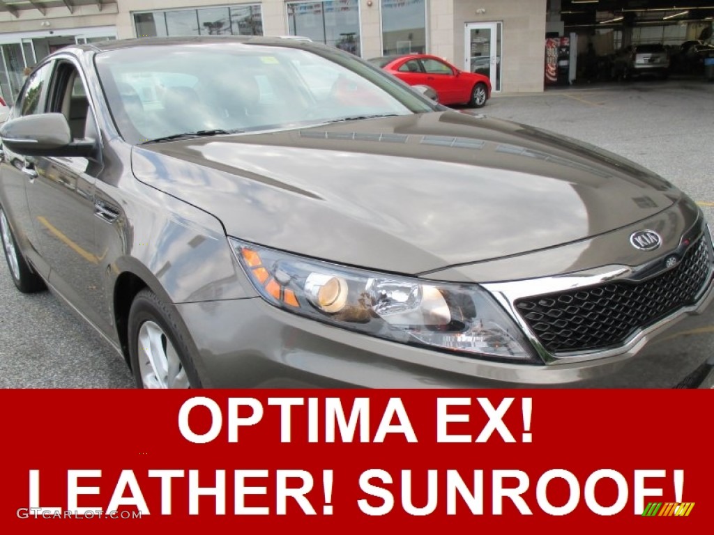 2012 Optima EX - Metal Bronze / Gray photo #1