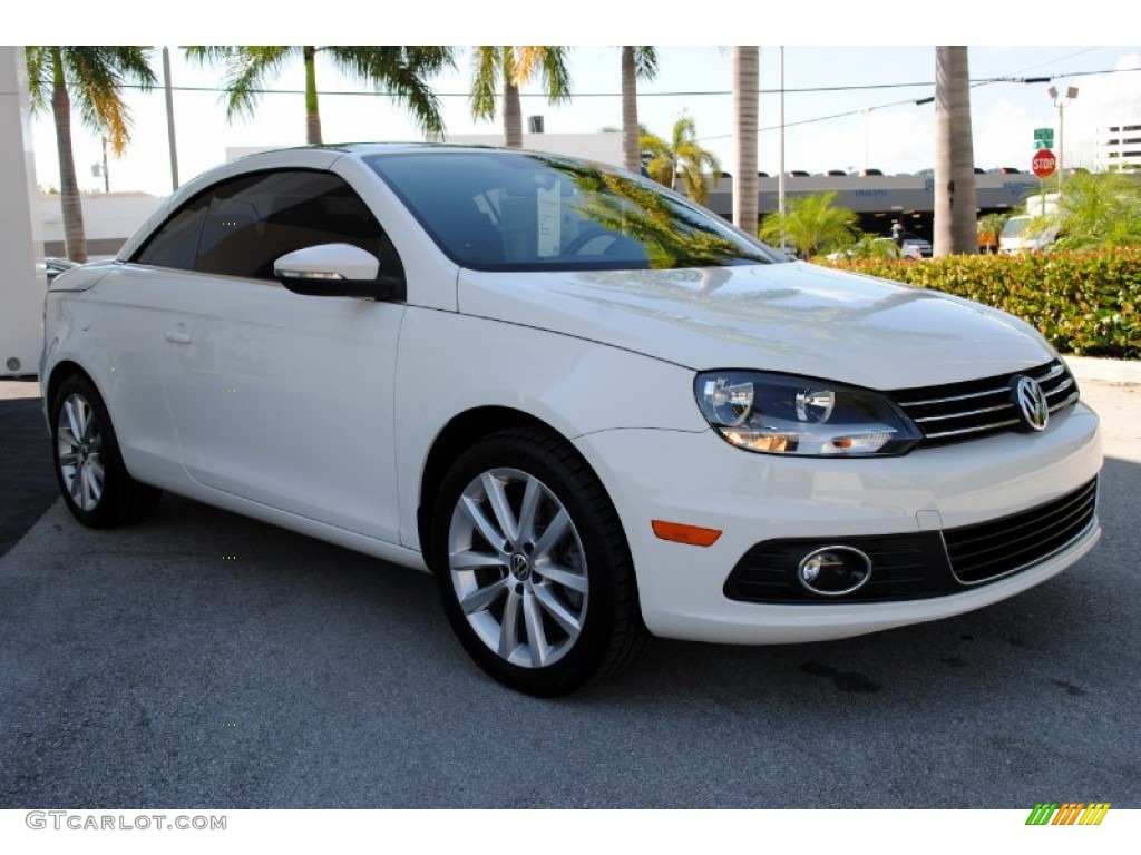 Candy White 2012 Volkswagen Eos Komfort Exterior Photo #107808227