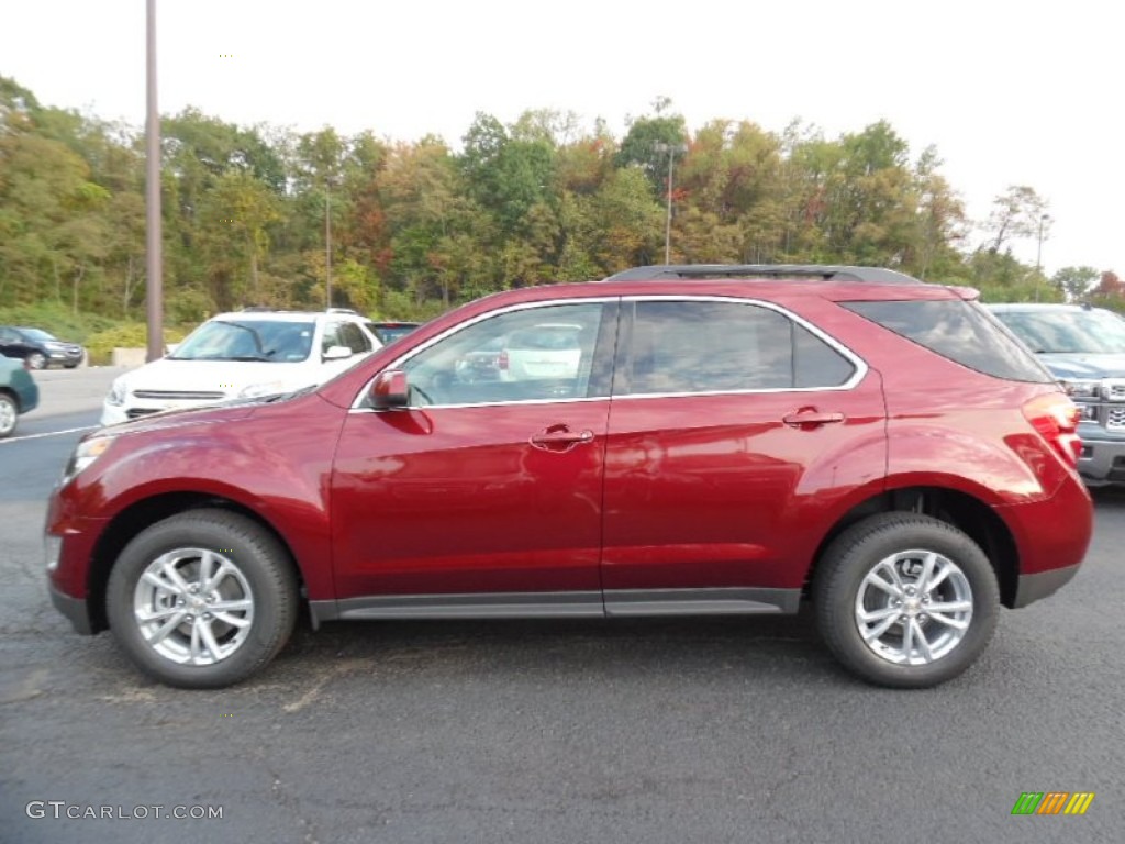 Siren Red Tintcoat 2016 Chevrolet Equinox LT AWD Exterior Photo #107808992