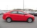 2016 Red Hot Chevrolet Sonic LS Sedan  photo #4