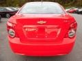 2016 Red Hot Chevrolet Sonic LS Sedan  photo #7