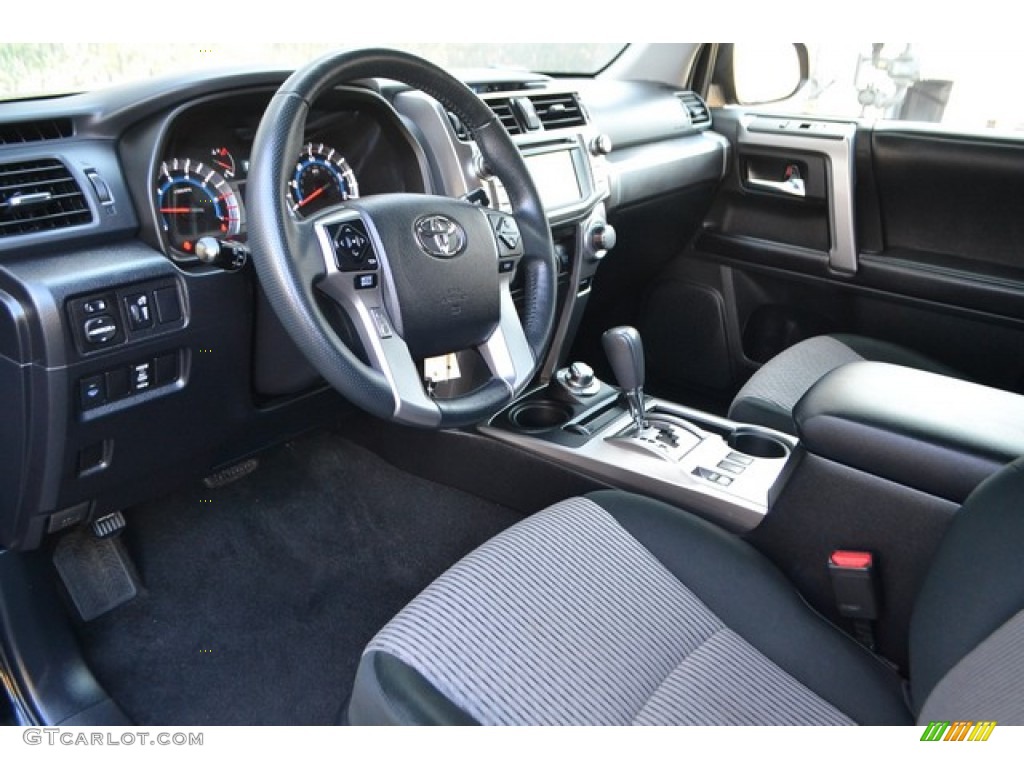 Black Interior 2015 Toyota 4Runner SR5 4x4 Photo #107810075