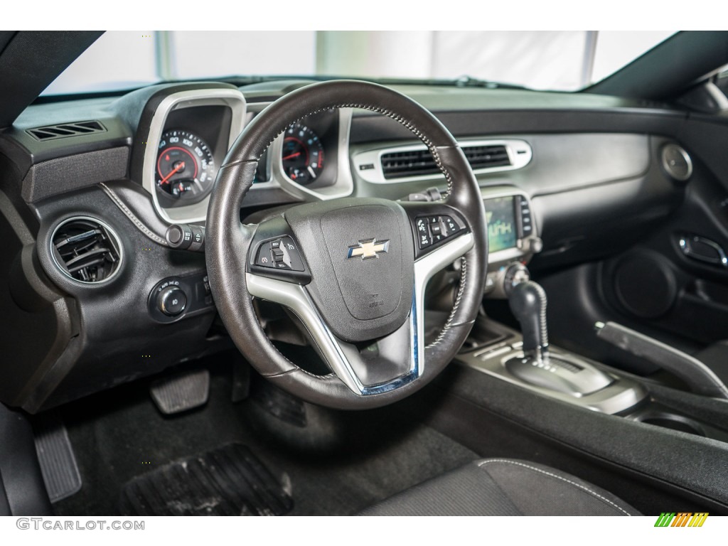 2014 Chevrolet Camaro LT Coupe Black Dashboard Photo #107810570