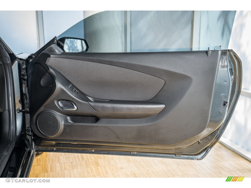 2014 Camaro LT Coupe - Ashen Gray Metallic / Black photo #23