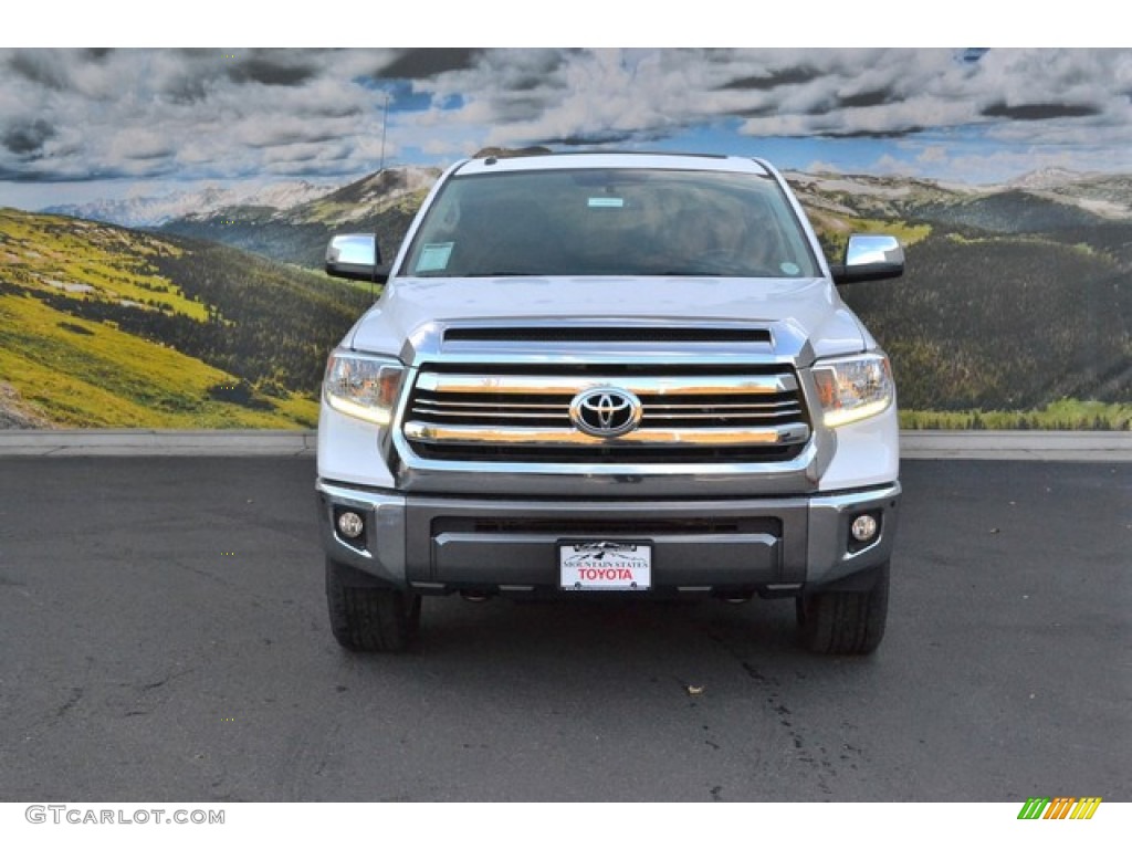 2016 Tundra 1794 CrewMax 4x4 - Super White / 1794 Black/Brown photo #2