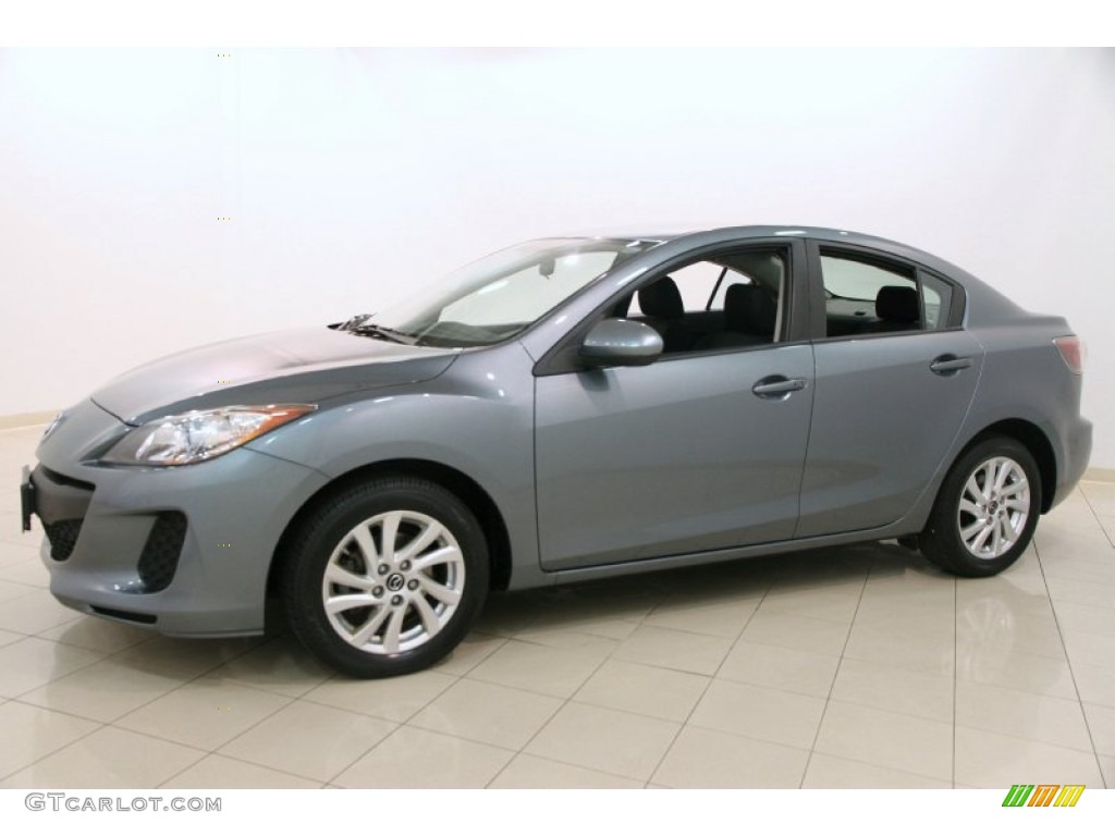 Dolphin Gray Mica 2013 Mazda MAZDA3 i Touring 4 Door Exterior Photo #107812376