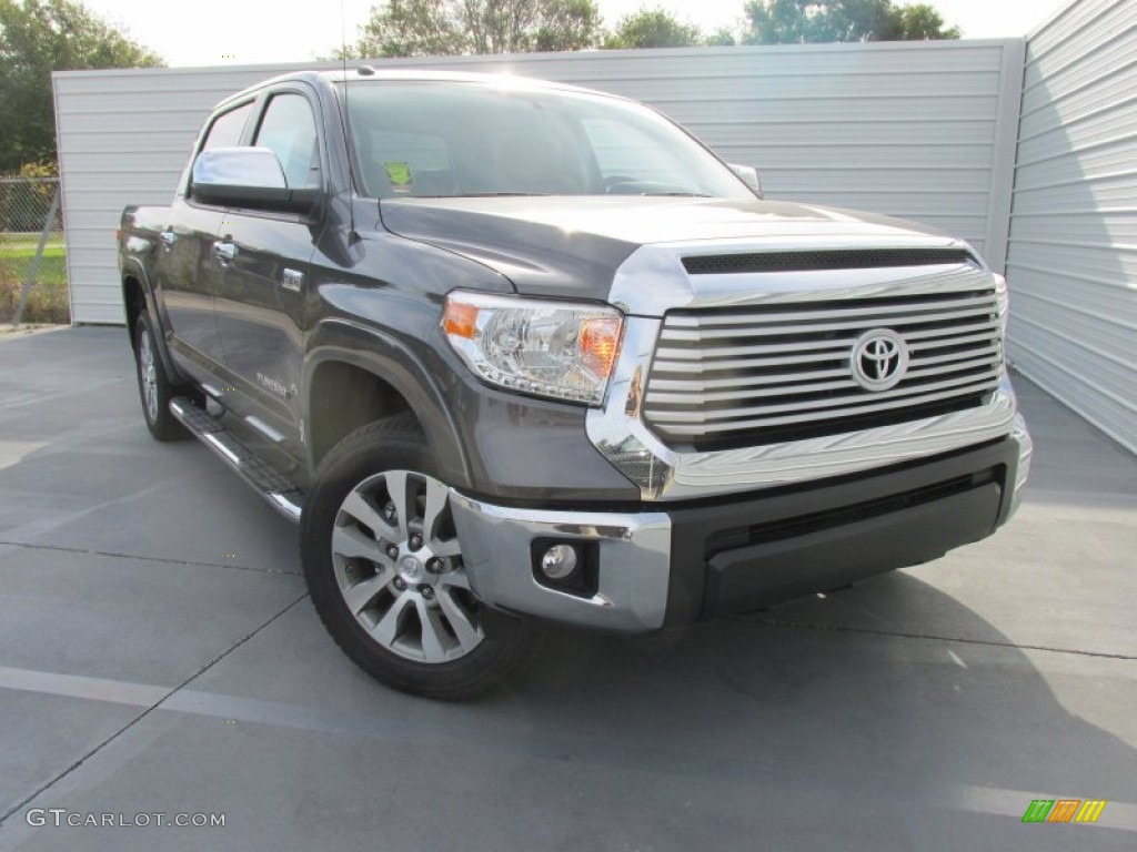 Magnetic Gray Metallic 2016 Toyota Tundra Limited CrewMax Exterior Photo #107815460