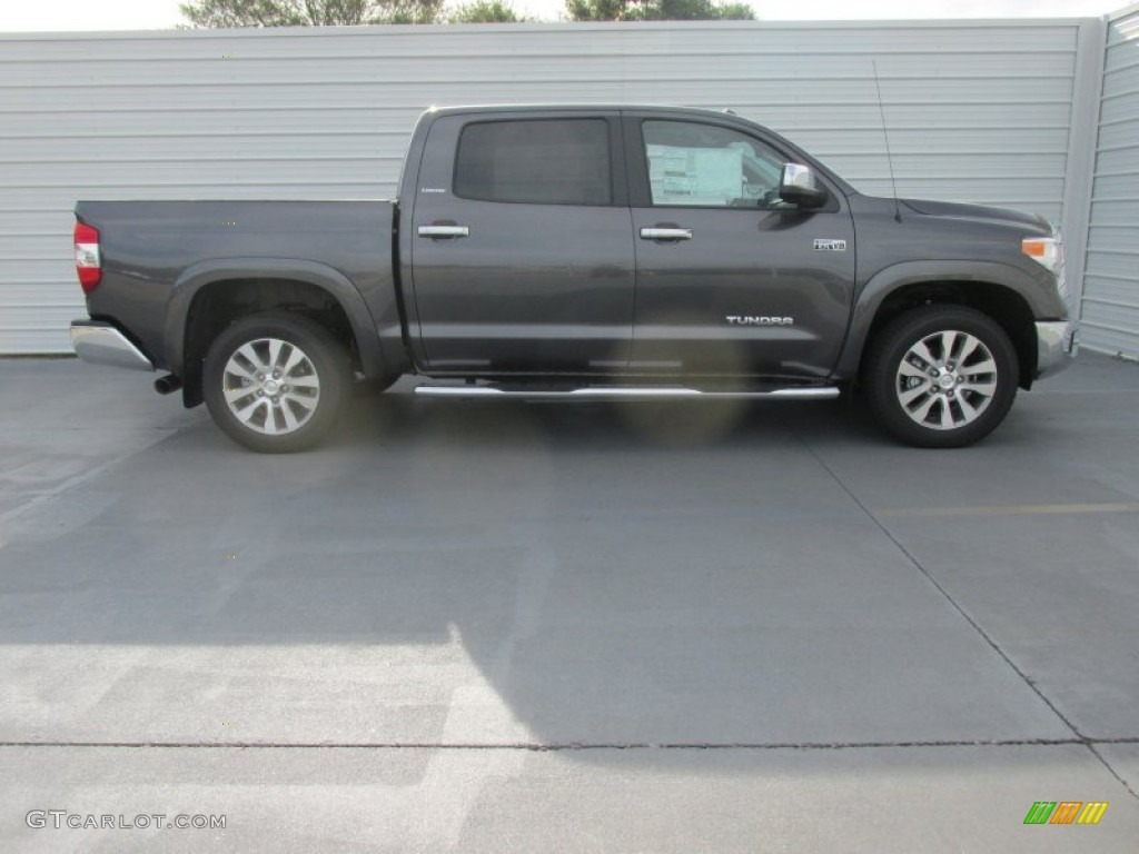 Magnetic Gray Metallic 2016 Toyota Tundra Limited CrewMax Exterior Photo #107815481